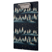 Starry Winter Forest Nightクリップボード クリップボード (左)