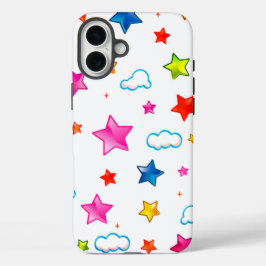 Starsカラフル Phoneケース iPhone 16 Plusケース