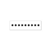 starsチェックリスト箇条書きジャーナルのジャーナリングスタンプ セルフインキングスタンプ (デザイン)