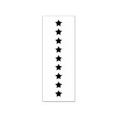starsチェックリスト箇条書きジャーナルのジャーナリングスタンプ ラバースタンプ (インプリント)