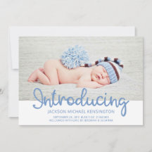 Starsフォト誕生紹介ベビー発表