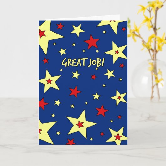 Stars管理プロフェッショナルデイカード カード (黄色い花)