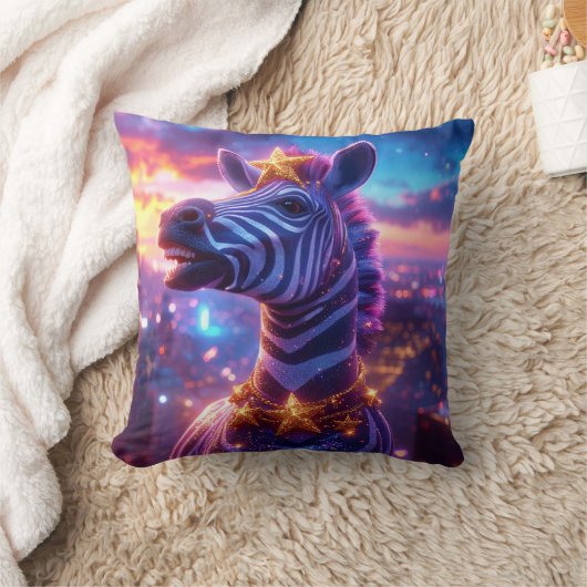 Stars Aad Stripes with ZEBRA ZANZIBAR クッション (ブランケット)