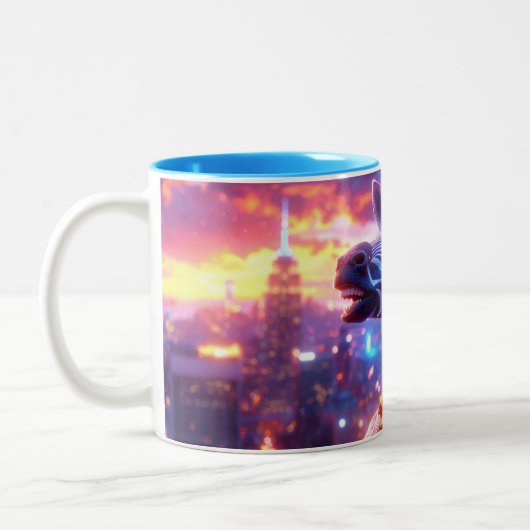 Stars Aad Stripes with ZEBRA ZANZIBAR ツートーンマグカップ (左)