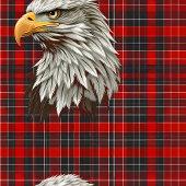 Stars and Eagle Blanket Bold Spirit for July 4th フリースブランケット