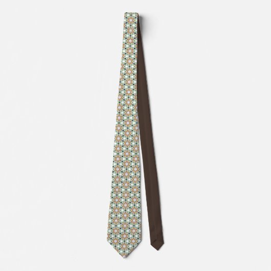 Stars and Mint Neck Tie ネクタイ (正面)