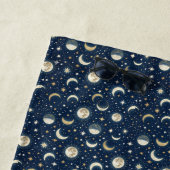 Stars and Moon Pattern ビーチタオル (インサイチュ)