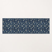 Stars and Moon Pattern ヨガマット (正面(横))