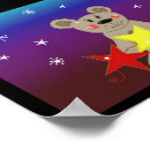 Stars and Snowflakes with Little Bear ポスター (角)