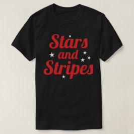 Stars and Stripes 4th of july  Tシャツ