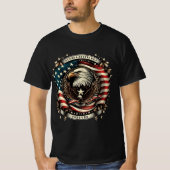 Stars and Stripes Forever - American Eagle Pride Tシャツ (正面)