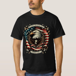 Stars and Stripes Forever - American Eagle Pride Tシャツ