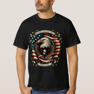 Stars and Stripes Forever - American Eagle Pride Tシャツ
