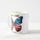 "Stars and Stripes Forever!" Magic Reveal Mug コーヒーマグカップ (正面左)