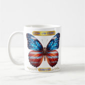 "Stars and Stripes Forever!" Magic Reveal Mug コーヒーマグカップ (左)