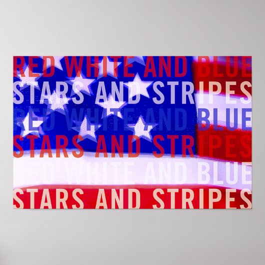Stars and Stripes poster ポスター (正面)