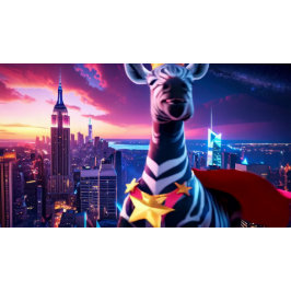 Stars And Stripes Zebra Zanzibar プリントバックパック