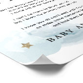 Stars & Blue Cloudsバンプからのメッセージ ポスター (角)