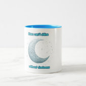Stars Can’t Shine Without Darkness – Minimalist Mo ツートーンマグカップ (中央)