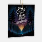 Stars Can't Shine Without Darkness セラミックオーナメント (右)