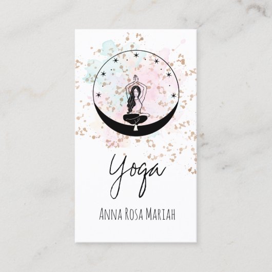 *~*  Stars Celestial AP33 Rainbow Spiritual Chakra 名刺 (正面)