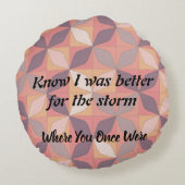 Stars Could Change, My Heart Won’t, video version ラウンドクッション (裏面)