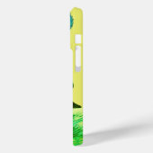 STARS elegant face VanGogh text editable yellow Case-Mate iPhoneケース (裏面 / 左)