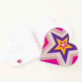 Stars in colourful formation Spiral Notebook ノートブック (内部)