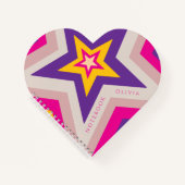 Stars in colourful formation Spiral Notebook ノートブック (正面)