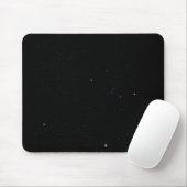Stars in the Night Sky Mouse Mat マウスパッド (マウス)