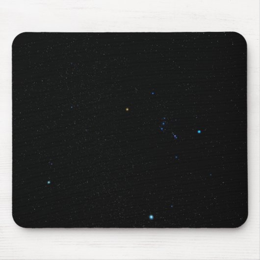 Stars in the Night Sky Mouse Mat マウスパッド (正面)