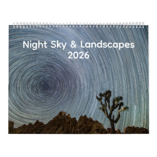 Stars, Mountains & Horizons: 2026年カレンダー カレンダー