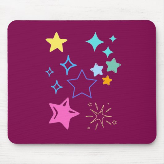Stars Mousepad マウスパッド (正面)