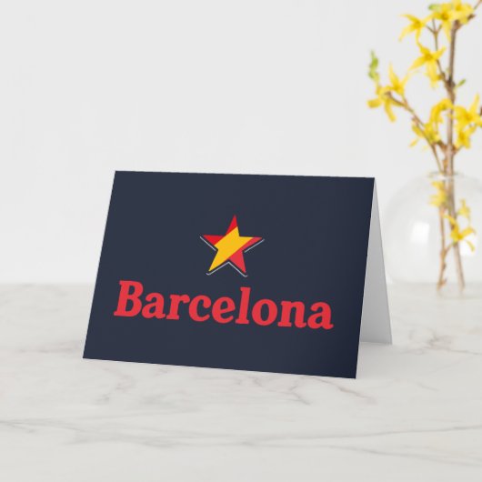 Stars of Spain – Barcelona カード (黄色い花)