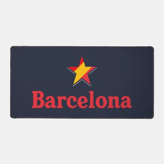Stars of Spain – Barcelona デスクマット (正面)