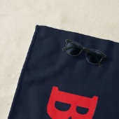 Stars of Spain – Barcelona ビーチタオル (インサイチュ)