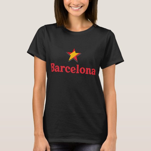 Stars of Spain – Barcelona Tシャツ (正面)