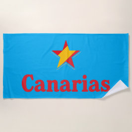 Stars of Spain – Canarias ビーチタオル