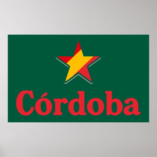 Stars of Spain – Cordoba ポスター (正面)