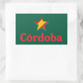 Stars of Spain – Cordoba 長方形シール (バッグ)