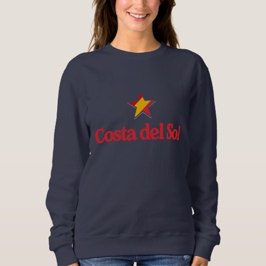 Stars of Spain – Costa del Sol スウェットシャツ (正面)