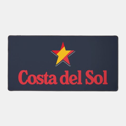 Stars of Spain – Costa del Sol デスクマット (正面)