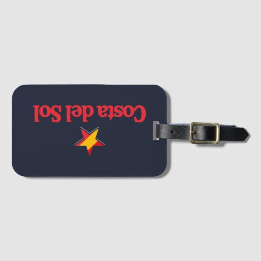 Stars of Spain – Costa del Sol ラゲッジタグ (正面横)