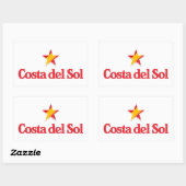 Stars of Spain – Costa del Sol 長方形シール (シート)