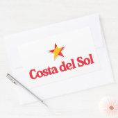 Stars of Spain – Costa del Sol 長方形シール (封筒)