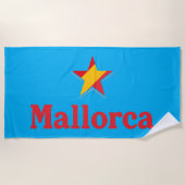 Stars of Spain – Mallorca ビーチタオル (正面)