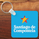 Stars of Spain – Santiago de Compostela キーホルダー (正面)