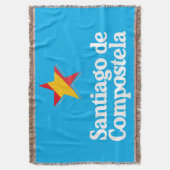 Stars of Spain – Santiago de Compostela スローブランケット (正面縦)