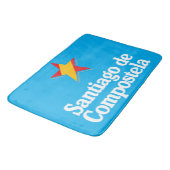 Stars of Spain – Santiago de Compostela バスマット (アングル)