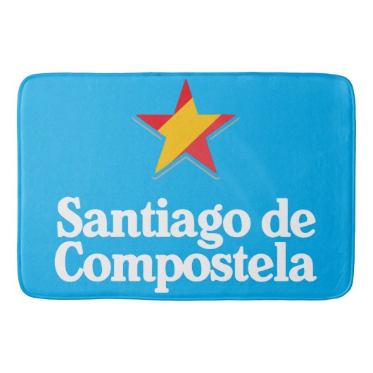 Stars of Spain – Santiago de Compostela バスマット (正面)